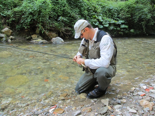 Hudinja fly rock fishing 8