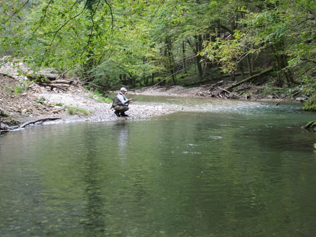Nevljica - fly rock fishing u Sloveniji 21